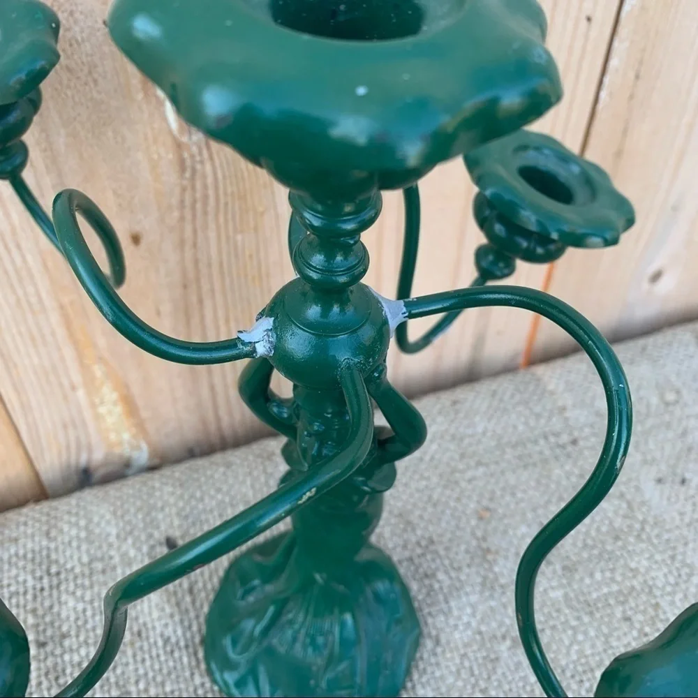 E. G. Webster & Son Art Nouveau Style Quadruple Plate figural Candelabra